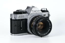 Canon AE-1 Program mit Canon FD 50mm 1.8 - getestet -