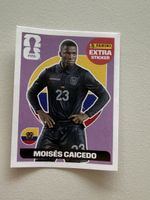 Moisés Caicedo Extra Sticker - Panini WM 2026