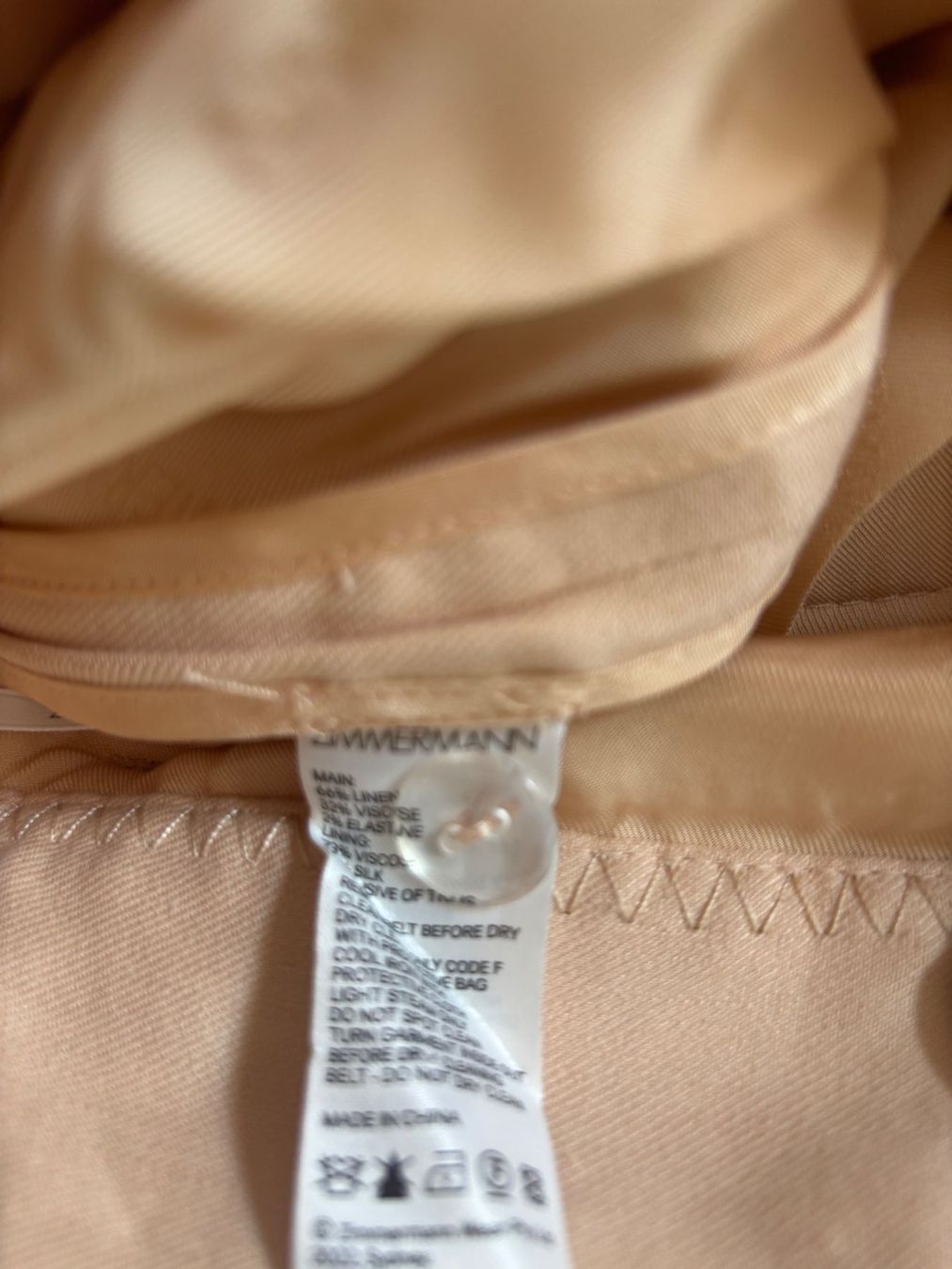 Zimmermann Pantaloni: Zimmermann shorts Leinen Beige, 0/ CH34 – Nuovo (secondo la descrizione) da Herrliberg venduto da mayfi 6
