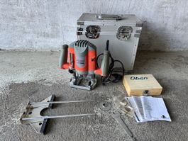 Oberfraesen Pattfield E-OF 1200 komplett mit Zubehoer im Kof
