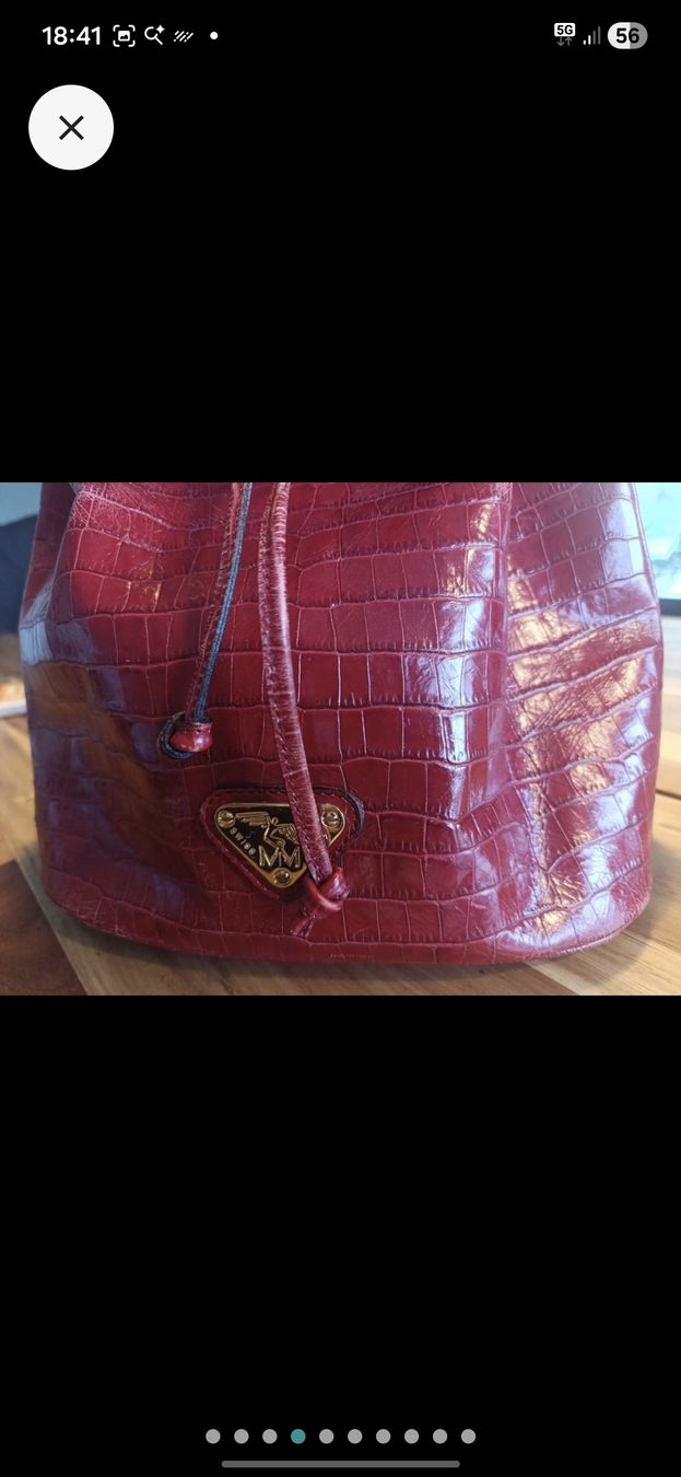 Maison Mollerus Taschen für Damen: Maison Mollerus Tasche rot – Gebraucht aus Münchenbuchsee von Cori1968 1