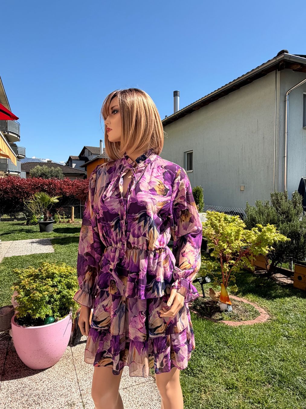 Vestiti: Sommer Kleid (GR. M) Blu Royal ab fr. 1.00 - Top zustand – Usato da Cugnasco venduto da tizianaq 3