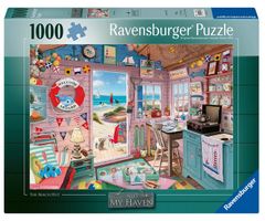 Ravensburger 1000 Teile Puzzle Die Strandhütte My Haven No 7