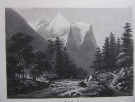WETTERHORN AQUATINTA