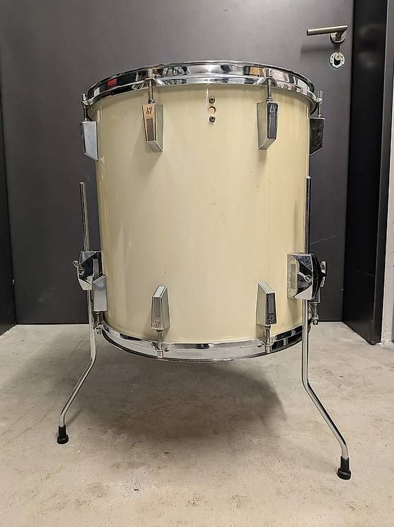 Instruments de musique: Sonor Phonic Plus Floor Tom 16x16" White Vintage Drum 1986 – D'occasion à Wallisellen par witch_finder 1