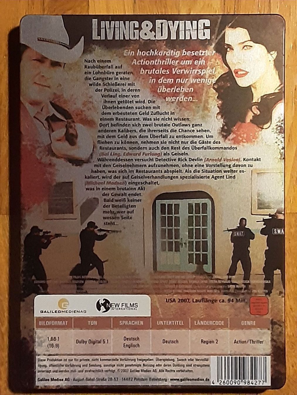 Tutti i DVDs: Living & Dying – Usato da Wallisellen venduto da Sawr 1