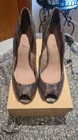 Tozzi Slingpumps Schlangenleder Optik, Gr. 40, Top Zustand!