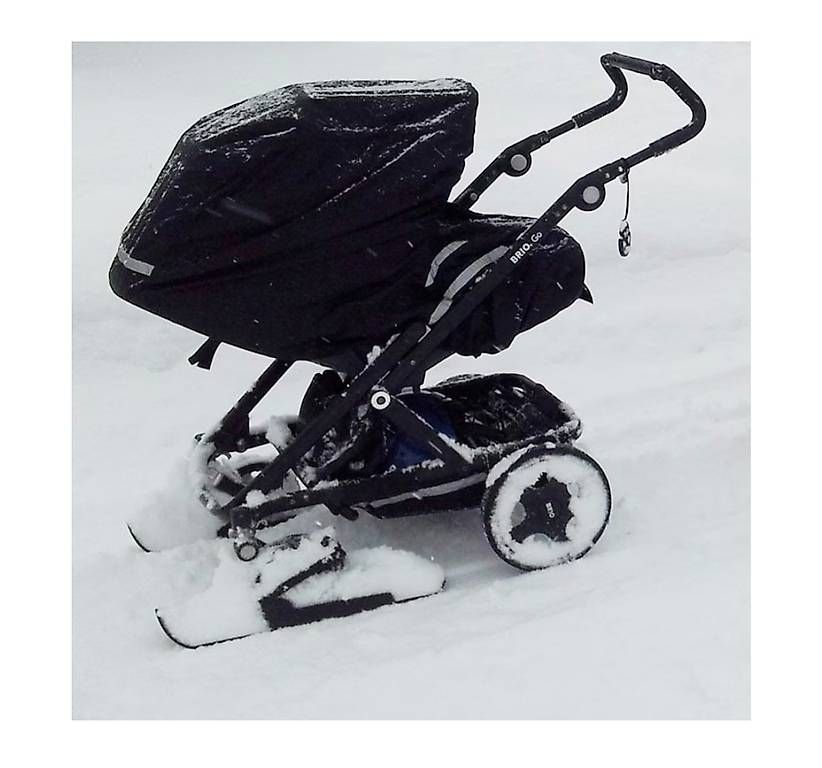 Carrozzine: Ski für den Kinderwagen – Usato da Ostermundigen venduto da AW1985 3