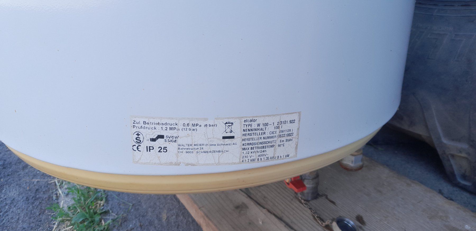 Sanitär: Wandboiler – Gebraucht aus Eichberg von resi86 1