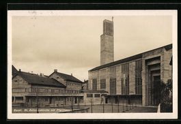 Basel, St. Antoniuskirche mit Pfarrhaus