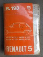 Oldtimer Reparaturhandbuch Werkstatthandbuch Renault R5 R 5