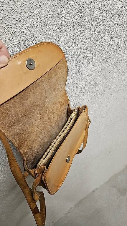 Borse: Kleine Vintage Echtledertasche – Usato da Baar venduto da mic_95rl 1