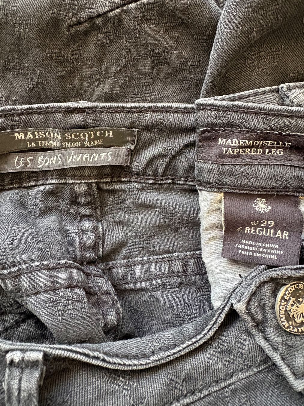 Jeans: MAISON SCOTH Tapered Leg Regular gr29 – D'occasion à Niederbipp par fashionfuchs 3