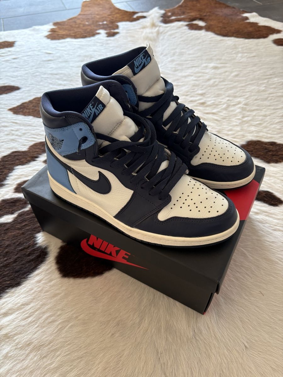 Jordan Scarpe da uomo: Nike Air Jordan 1 High OG Obsidian – Usato da Steffisburg venduto da Dayydreamer