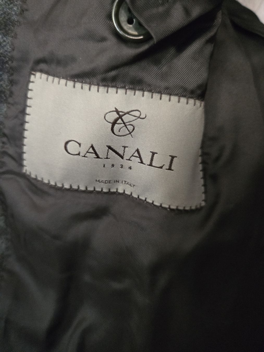 Giacche: Schickes Vintage Canali Sakko, kariert – Usato da Dübendorf venduto da Timulka 4