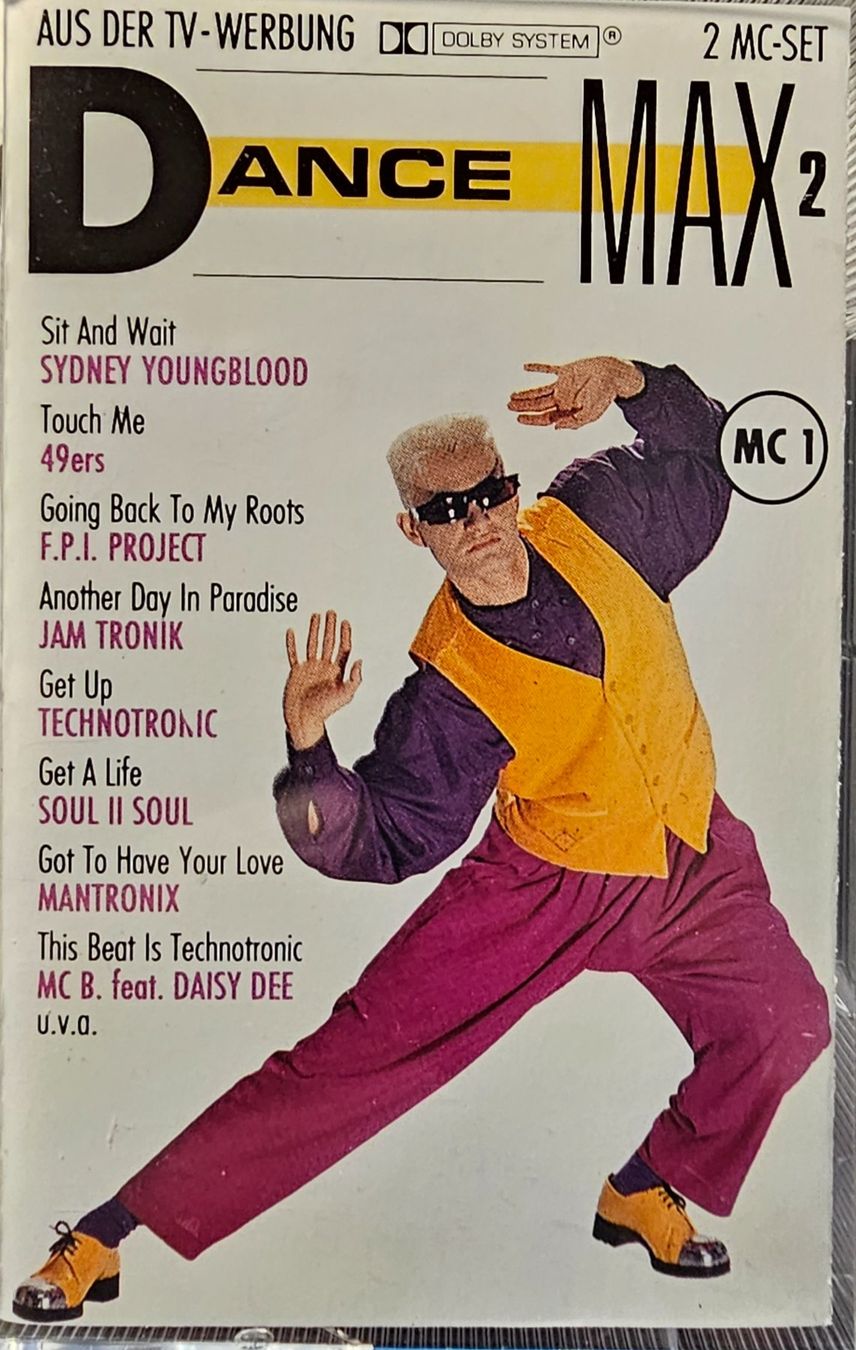 Kompaktkassetten: MC - Dance Max 2 – Gebraucht aus Wahlen b. Laufen von Cg10