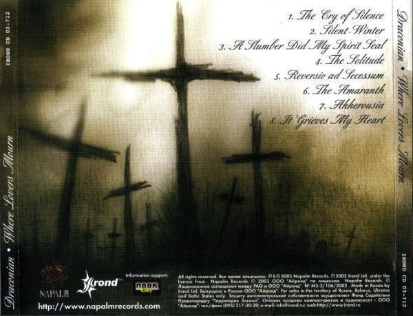 CD: Draconian - Where... – Usato da St-Cergue venduto da VeganWarrior 1
