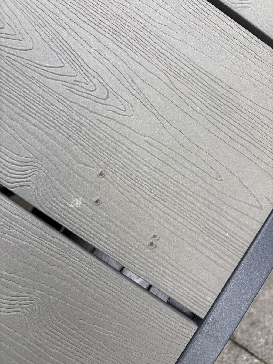 Jysk Tischset: Gartentisch mit 6 Stühlen Aluminium Anthrazit Grau – Gebraucht aus Baden von jon_p9nc 2