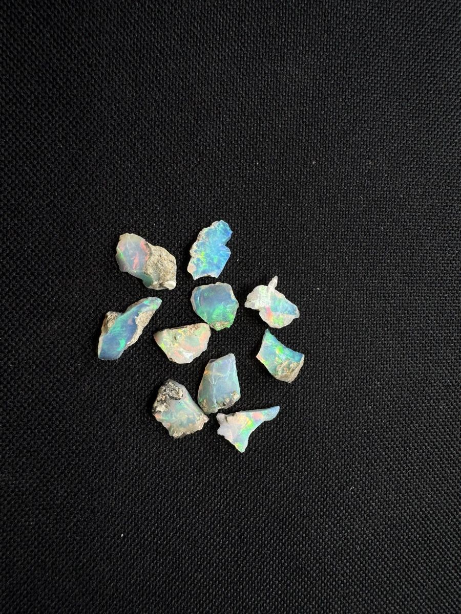 Pierres précieuses: Äthiopischer Opal Lot 7, 19.35ct – Neuf avec emballage d'origine à Wängi par Horus90