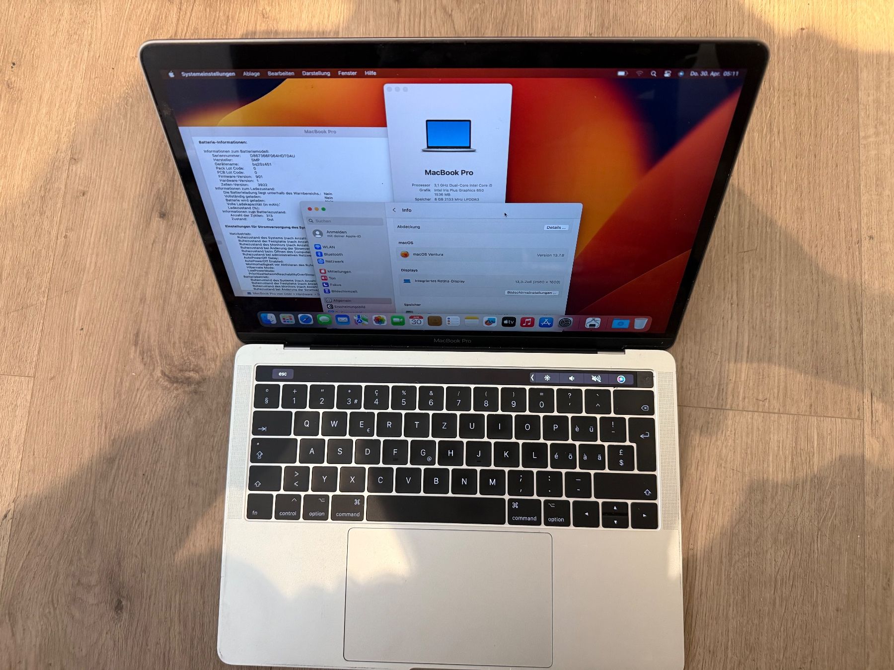 Apple Notebook: MacBook Pro 13' – Difettoso da Siebnen venduto da icrservicesolutions