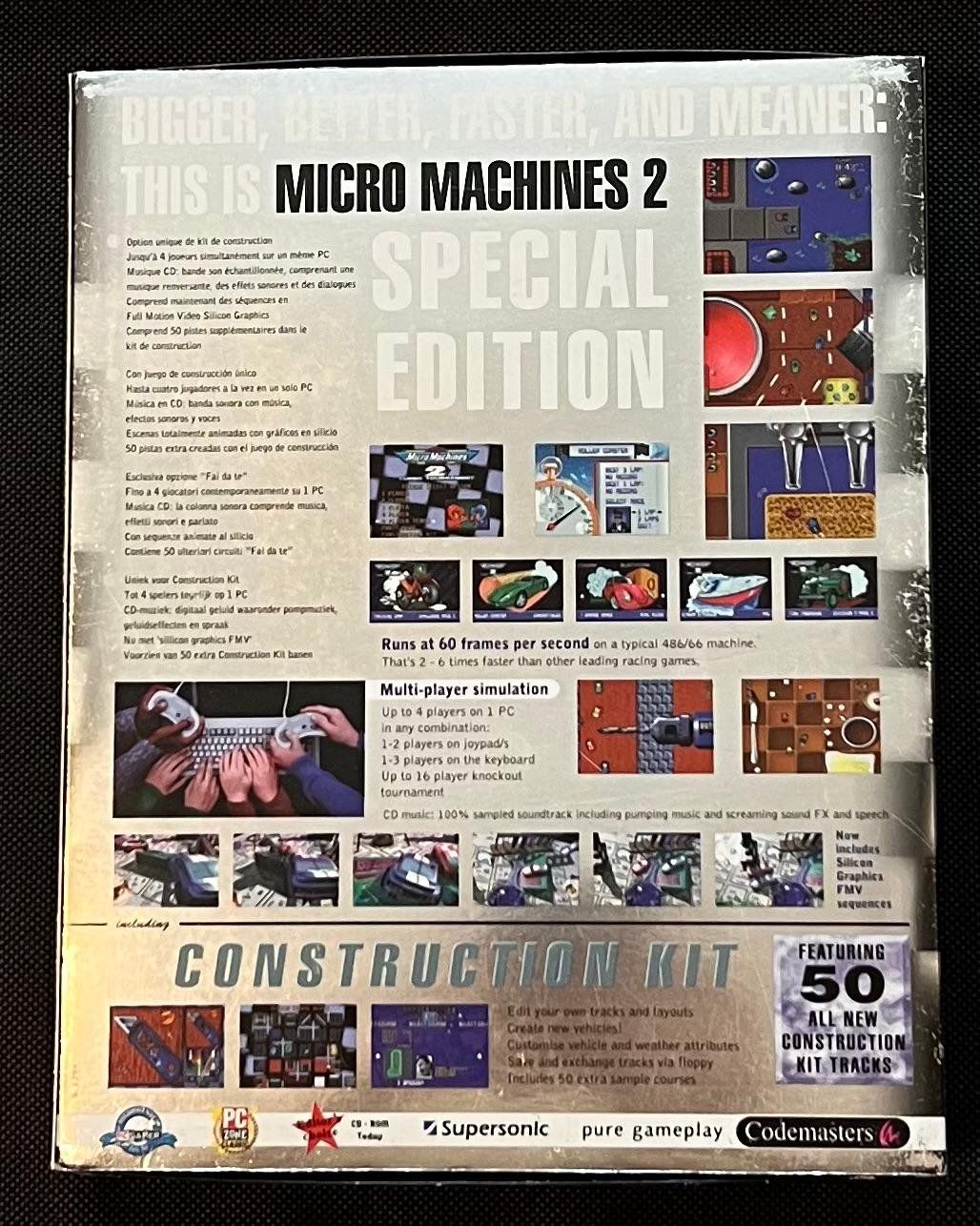 Giochi: PC Big Box Micro Machines 2 Special Edition – Usato da Schachen LU venduto da retrogamer 1