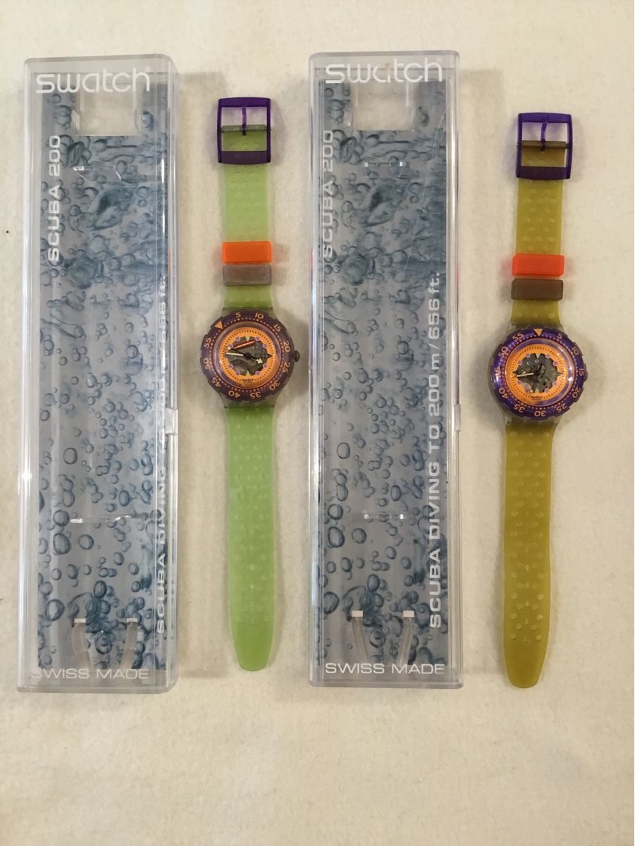 Swatch Orologi: Swatch scuba – Nuovo e nell'imballaggio originale da Neuchatel venduto da RinoICF 2