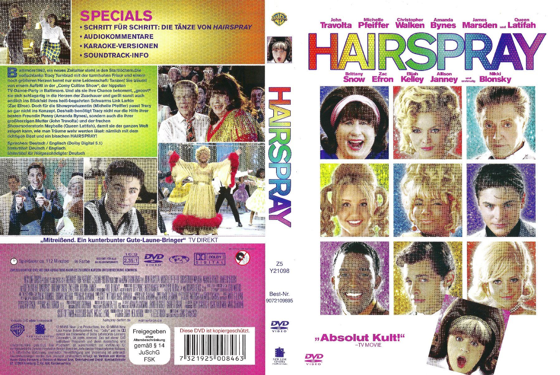 Tous les DVDs: Hairspray (2007) – D'occasion à Zürich par Cineasten