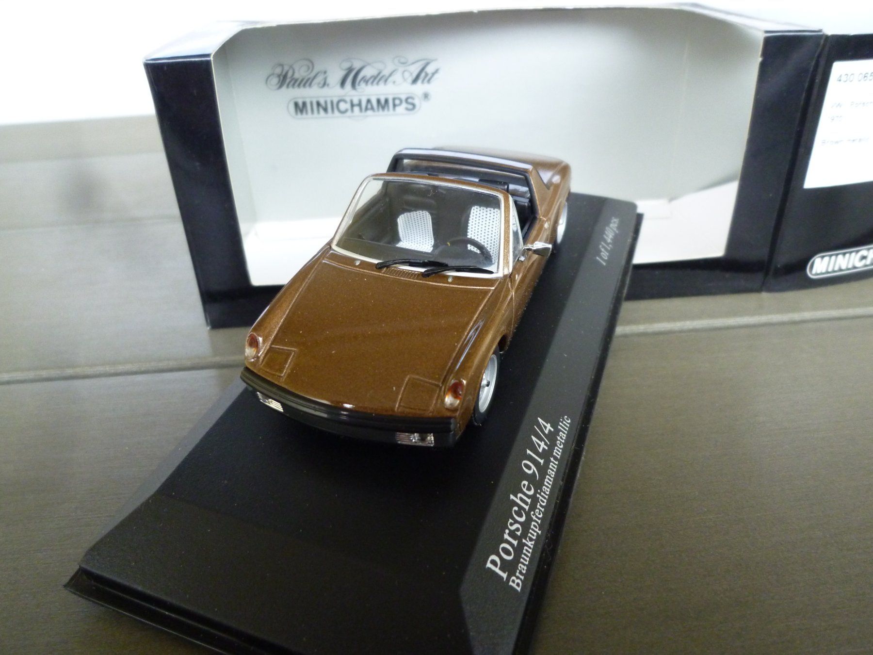 Minichamps Modellautos: Porsche 914/4 (1970) – Neu und originalverpackt aus Flawil von Imperiosud 2