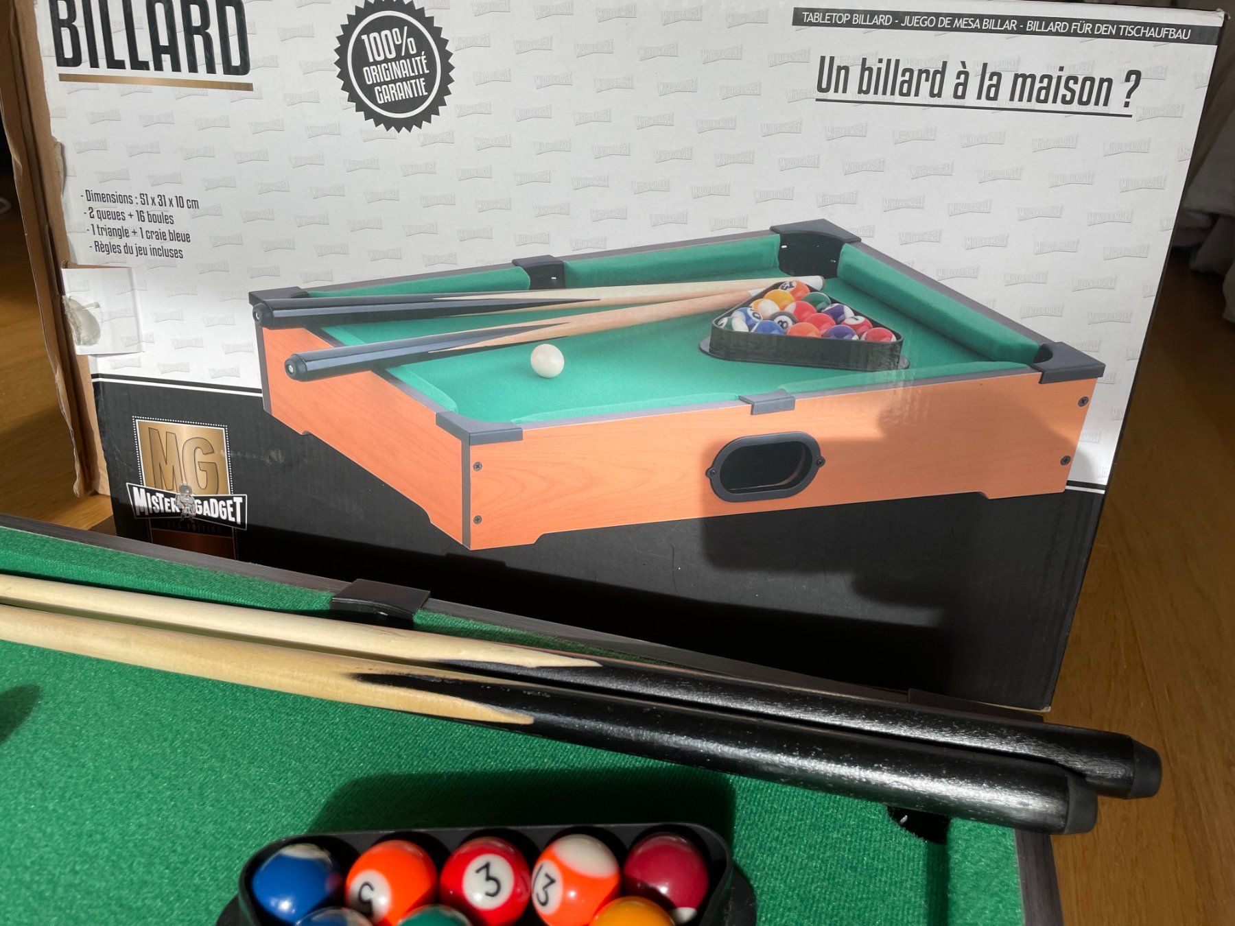 Tables de billard: Billard miniature – Défectueux à Petit Lancy par gil_hr6v 1