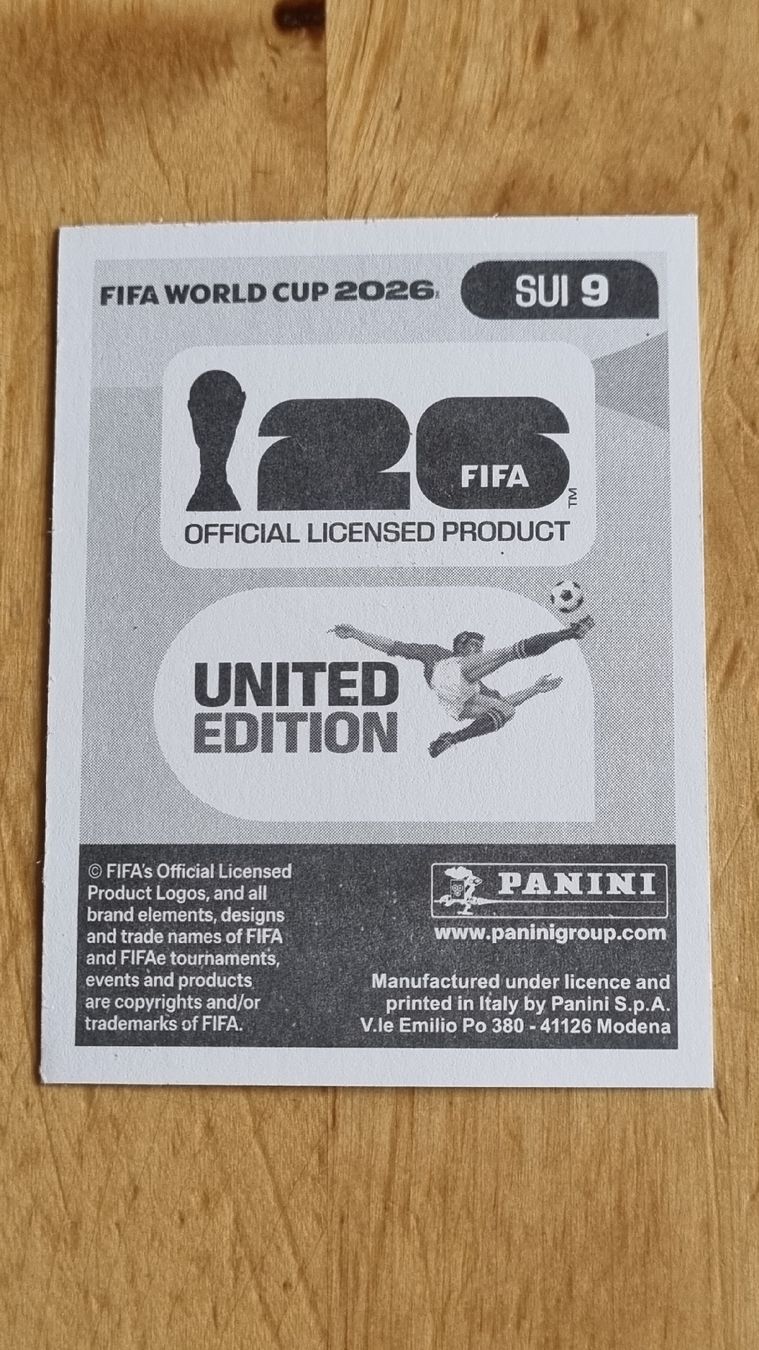 Panini Carte collezionabili: STICKER PANINI - GRANIT XHAKA SUI – Nuovo (secondo la descrizione) da Heimenschwand venduto da rog_p7h9 1