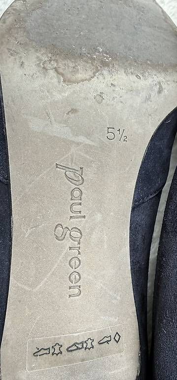 Paul Green Scarpe da donna: Pumps Velours Paul Green – Usato da Wilen b. Wollerau venduto da chocolady 2