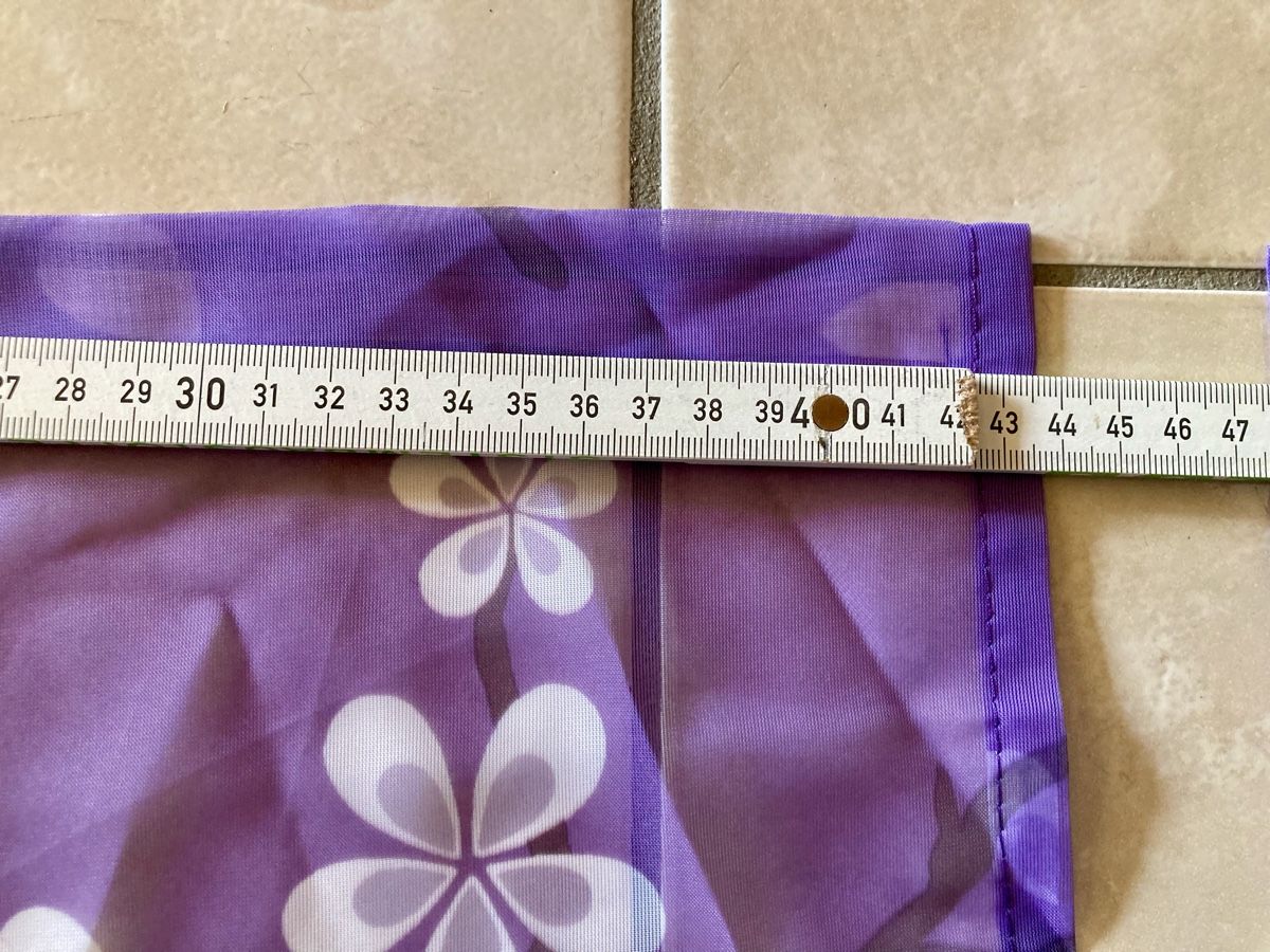Tende: Hängevorhänge mit Blumenmuster lila 2 Stk. – Usato da Vinelz venduto da Viewfinder84 6