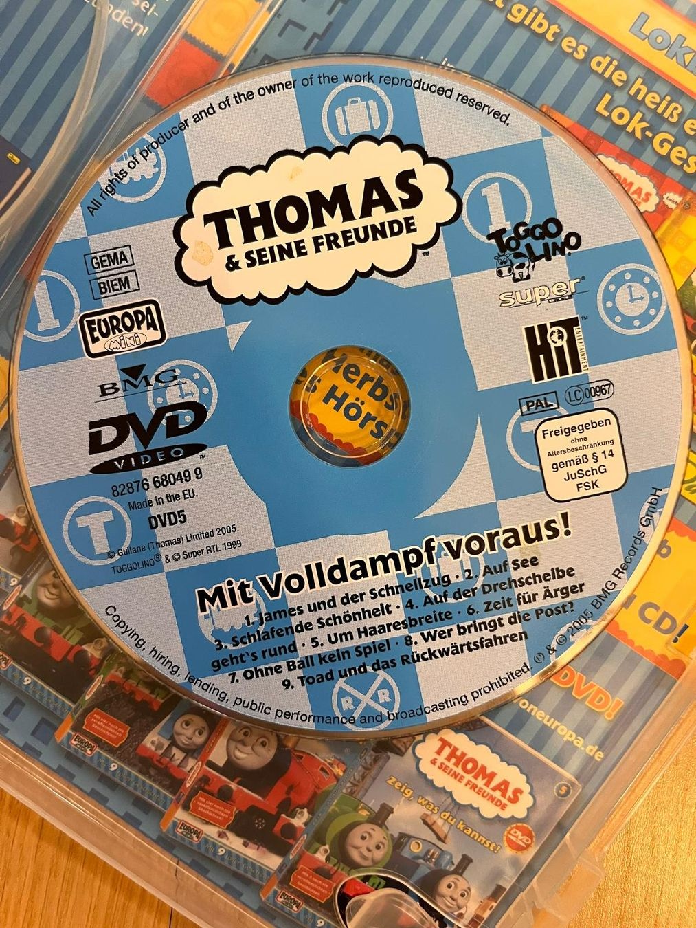 Tutti i DVDs: Thomas & seine Freunde DVD – Usato da Gossau SG venduto da juergDaenzer 2