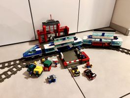 Lego Bahnhof und Zug Set | 4556 & 4561