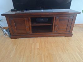 Fernsehmöbel Massiver Akazienholz