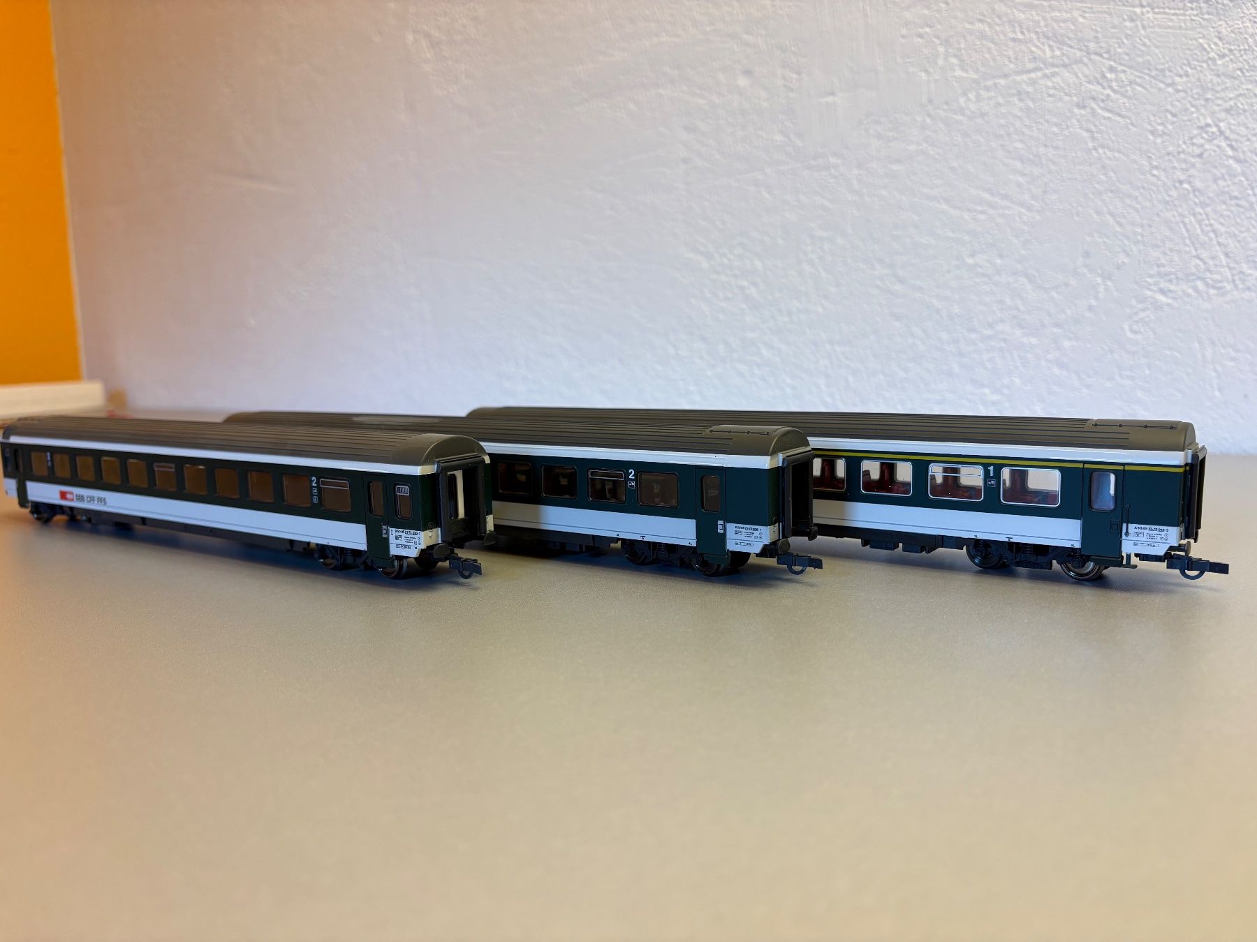 Roco Modellini di ferrovie: Roco Set mit 3 Personenwagen SBB – Usato da Stäfa venduto da chris_c638