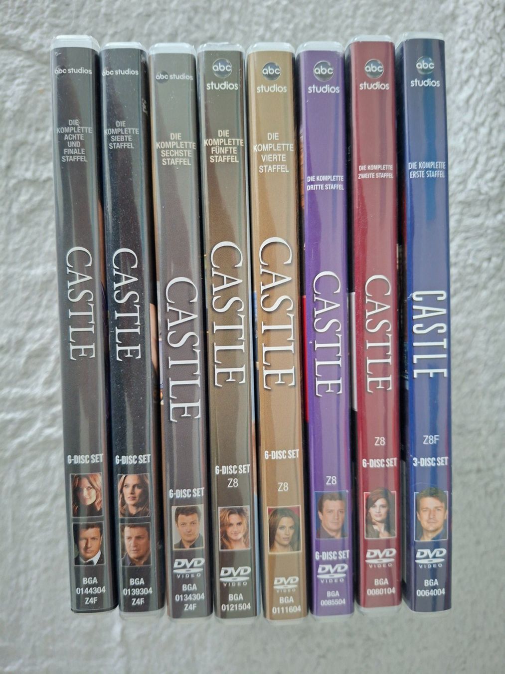 Tutti i DVDs: CASTLE   STAFFEL 1 - 8 – Usato da Aesch BL venduto da Burschi59 1