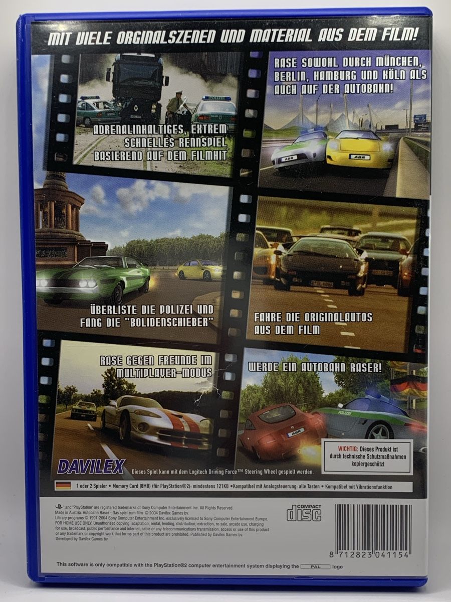 Sony Jeux: PS2 - Autobahn Racer  – D'occasion à Ostermundigen par RG-Collector 1