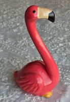 Sommer Deko: Flamingo Figur, Keramik, rosa, 19cm hoch!