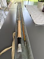 Canne mouche bambou Hardy Halford Knockabout 9p1/2 Line 7