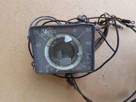 Oldtimer Auto Armatur Fuel Heat Oil Amps  Antik Vorkrieg Vin