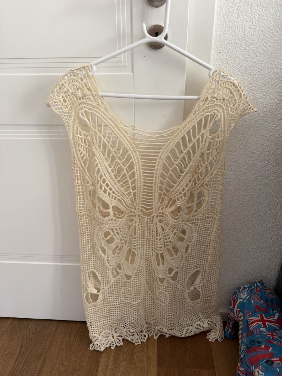 Robes: Crocheted butterfly pattern dress size M – D'occasion à Stallikon par RTagel