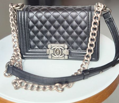 TASCHE BAG SCHWARZ LEDER OPTIK CLUTCH ELEGANT,  TOLL ZU PUMP