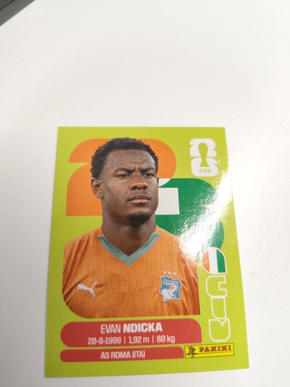 Panini Cartes à collectionner: Panini WM 2026, CIV 6, Ndicka – D'occasion à Aarburg par gloeckgloeck