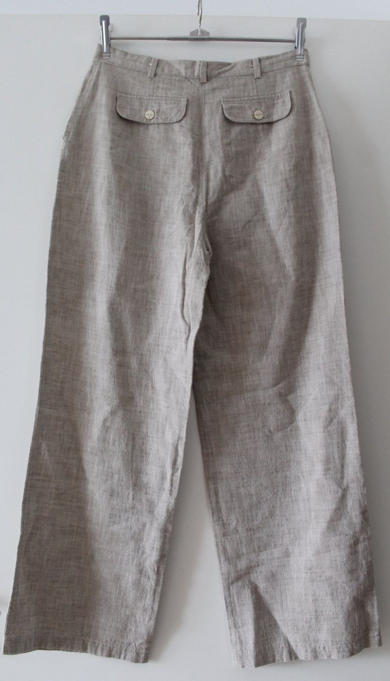 Pantaloni: Damenhose Gr. 40, verm. Leinen – Usato da Locarno venduto da madame-tus-sauds 3