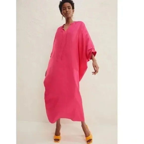 H&M Vestiti: Robe caftan rose "pink" en viscose H&M édition limitée S – Nuovo (secondo la descrizione) da Granges (Veveyse) venduto da Hey-ya