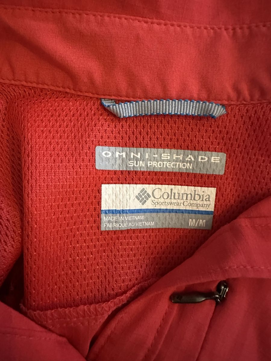 Columbia Blusen: Columbia Damen Wanderbluse Gr.M, rot, – Gebraucht aus Uster von sus_s85n 2