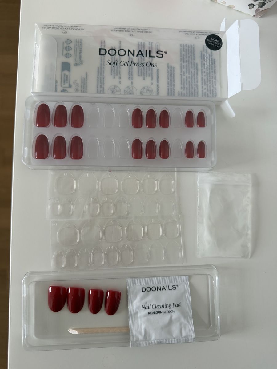 Doonails Smalto per unghie: Doonails Soft Gel Press Ons Mon Cheri Medium Round – Nuovo (secondo la descrizione) da Basel venduto da Ksjusha