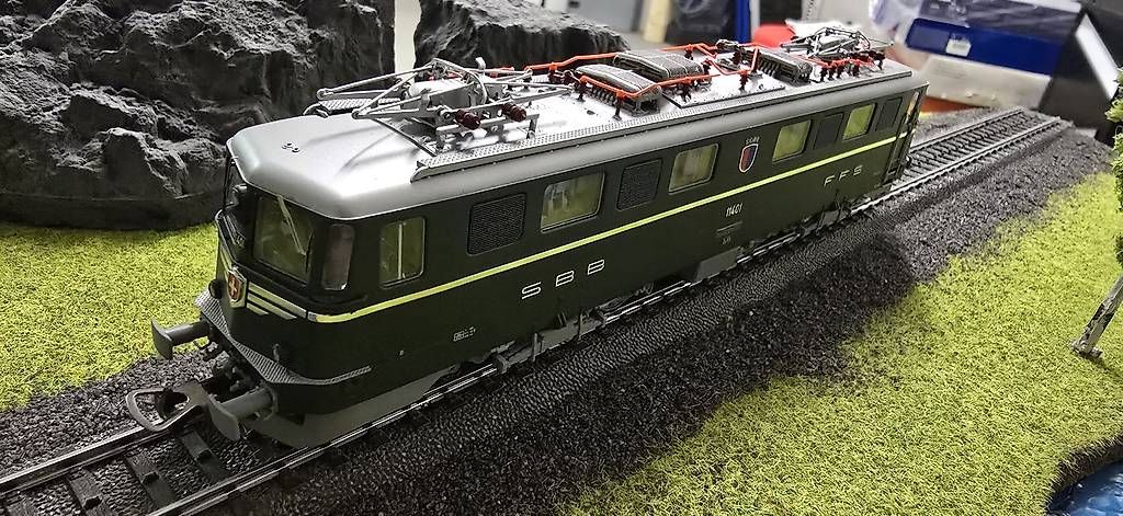 Modellini di ferrovie: Ae 6/6 Ticino – Nuovo e nell'imballaggio originale da Ebikon venduto da Mr.Busdriver