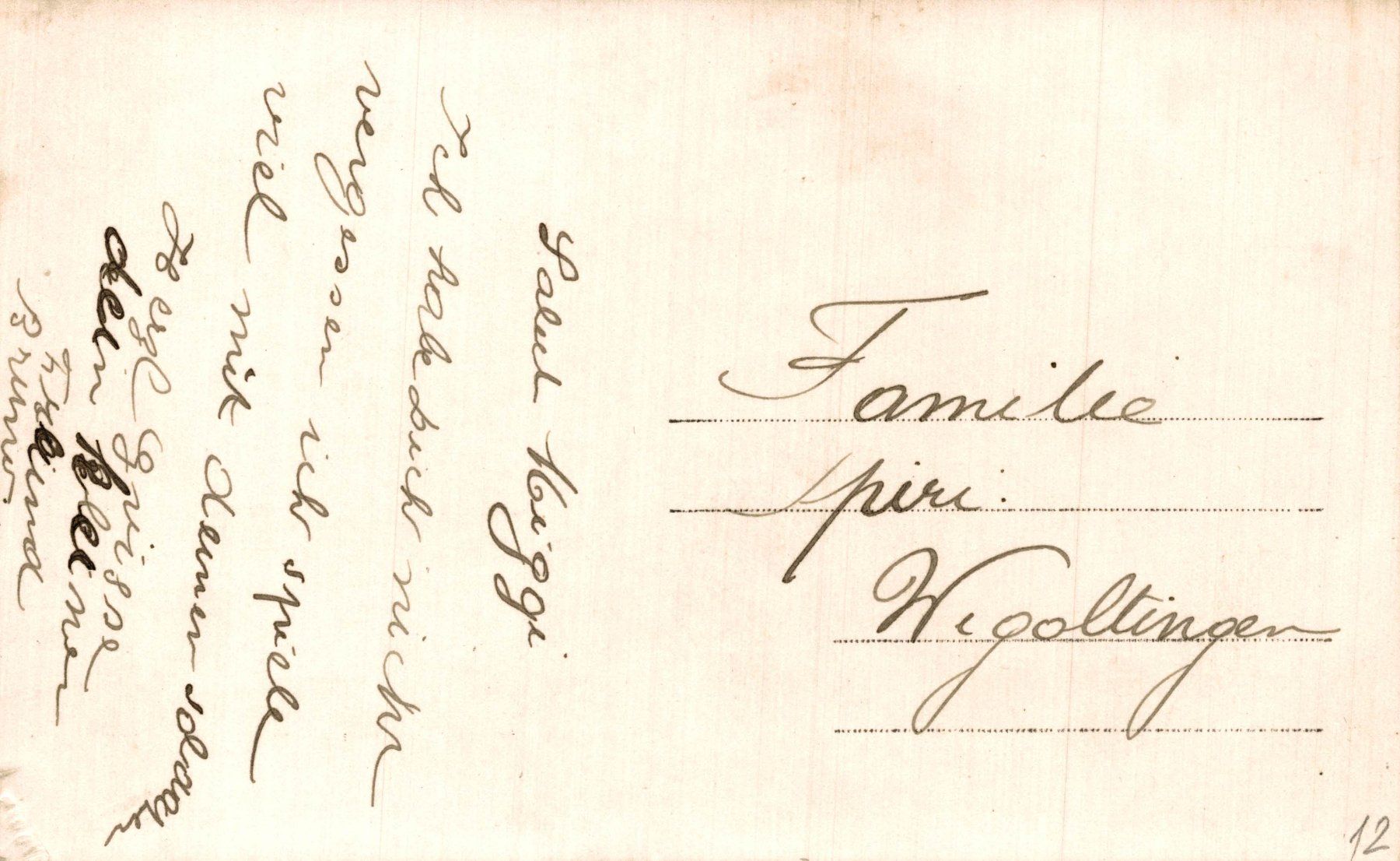 Cartoline postali: Wohnhaus, Riegelbau – Usato da Bronschhofen venduto da Astore 1